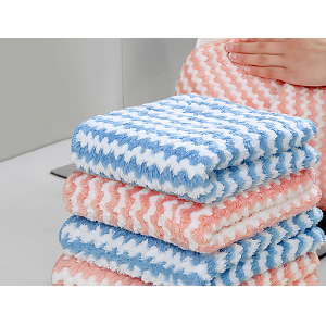 厨房专用抹布毛巾洗碗布家用懒人擦玻璃桌子清洁不掉毛吸水不沾油